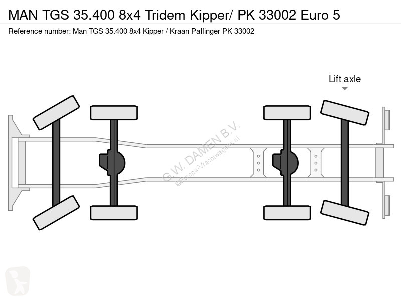 Camion MAN TGS 35400 - Photo 13
